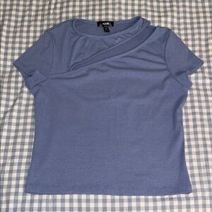 AQUA cut-out tee shirt